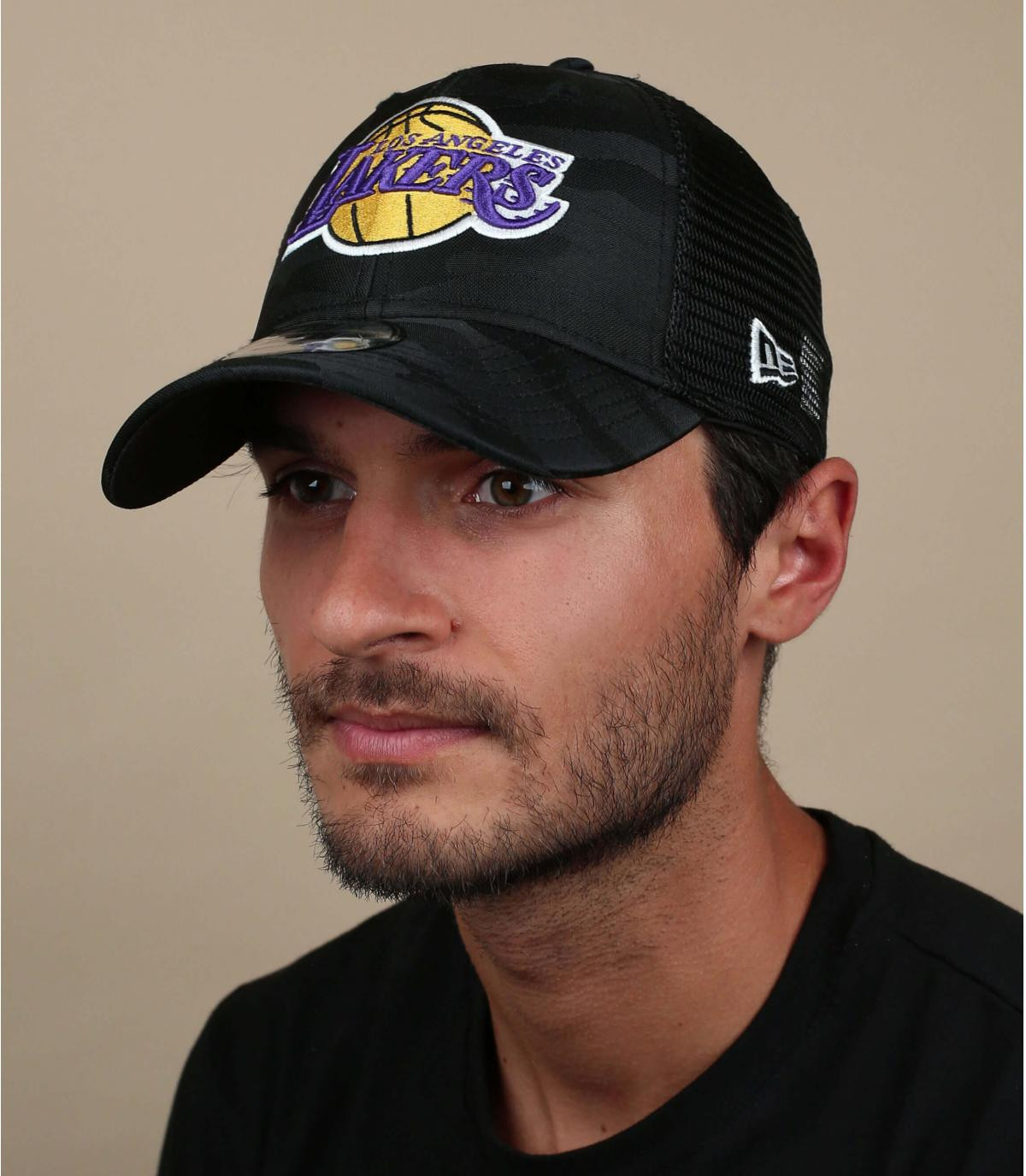 trucker Lakers noir Trucker Seasonal The League 940 Lakers